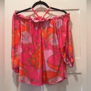 Julie Chang Wilson Top Pink Caprice Size Medium